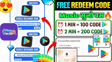 Play Mania App | Free Redeem Code App | Google Play Gift Card New App | How to get free redeem code