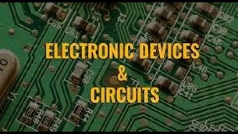 #EDC KEYPOINTS WITH #CLEAR NOTES FOR B.TECH/DIPLOMA ECE/EEE/CSE/EIE