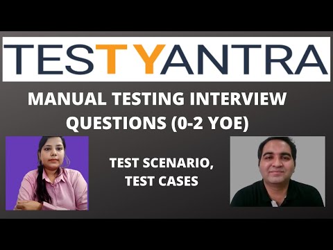 Test Yantra Testing Interview Experience| Manual Testing Mock Interview | 0-2 YOE