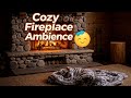 ASMR Cat Purring in a Cozy Room | Relaxing Fireplace &amp; Purring Sounds for Sleep