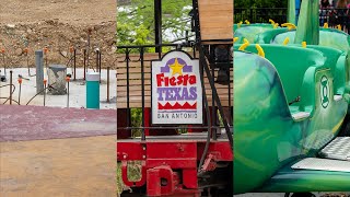 Big DC Universe Ride Construction Updates, New Dining & Theming Upgrades | Six Flags Fiesta Texas