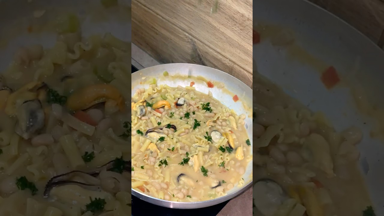 PASTA E FAGIOLI CON LE COZZE