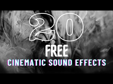 20 Free Cinematic Sound Effects - 20 Telifsiz Sinematik Ses Efekti