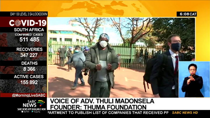 Former Public Protector Thuli Madonsela speaks out against activists arrests in Zimbabwe