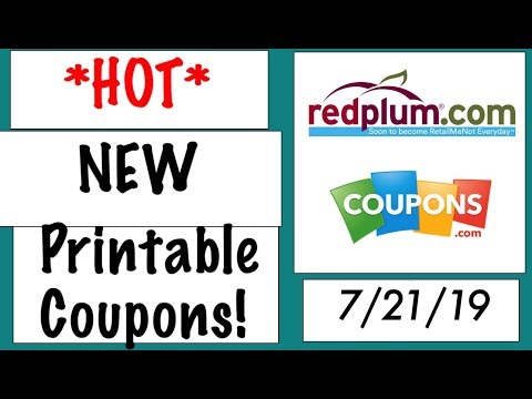 *HOT* New Printable Coupons!- 7/21/19