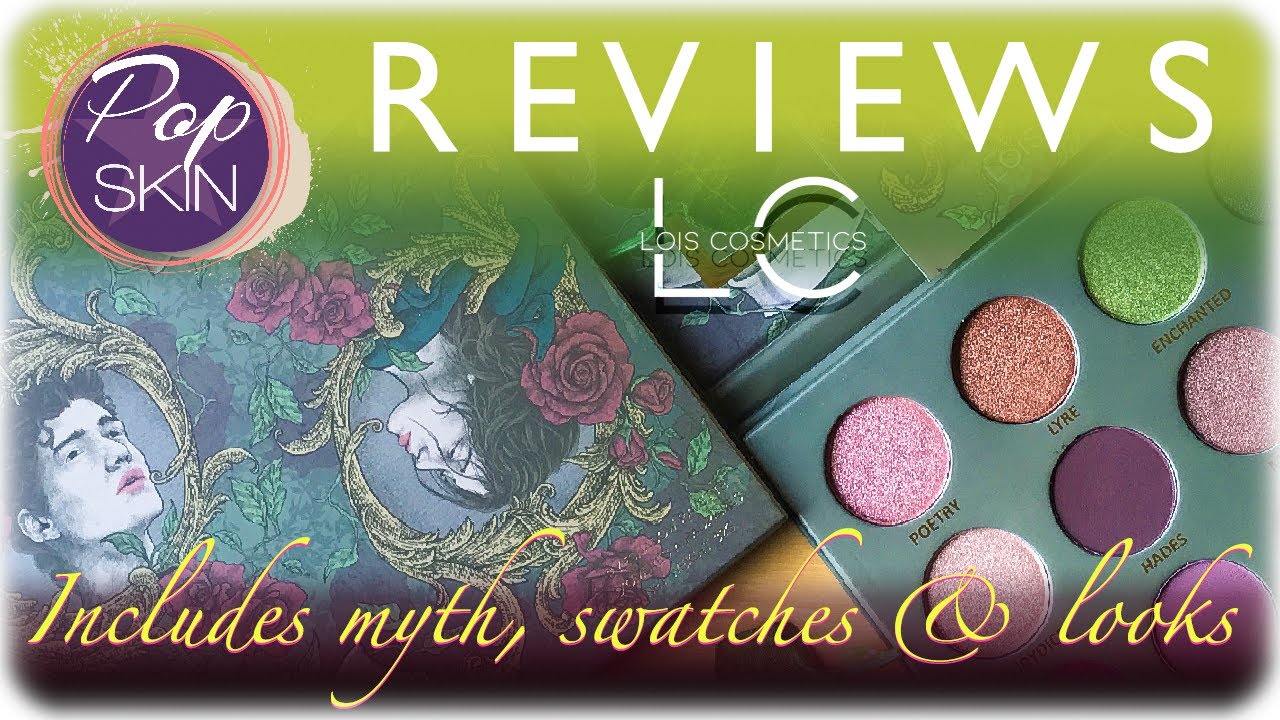 Lois Cosmetics Meet Me In The Underworld palette (Popskin reviews
