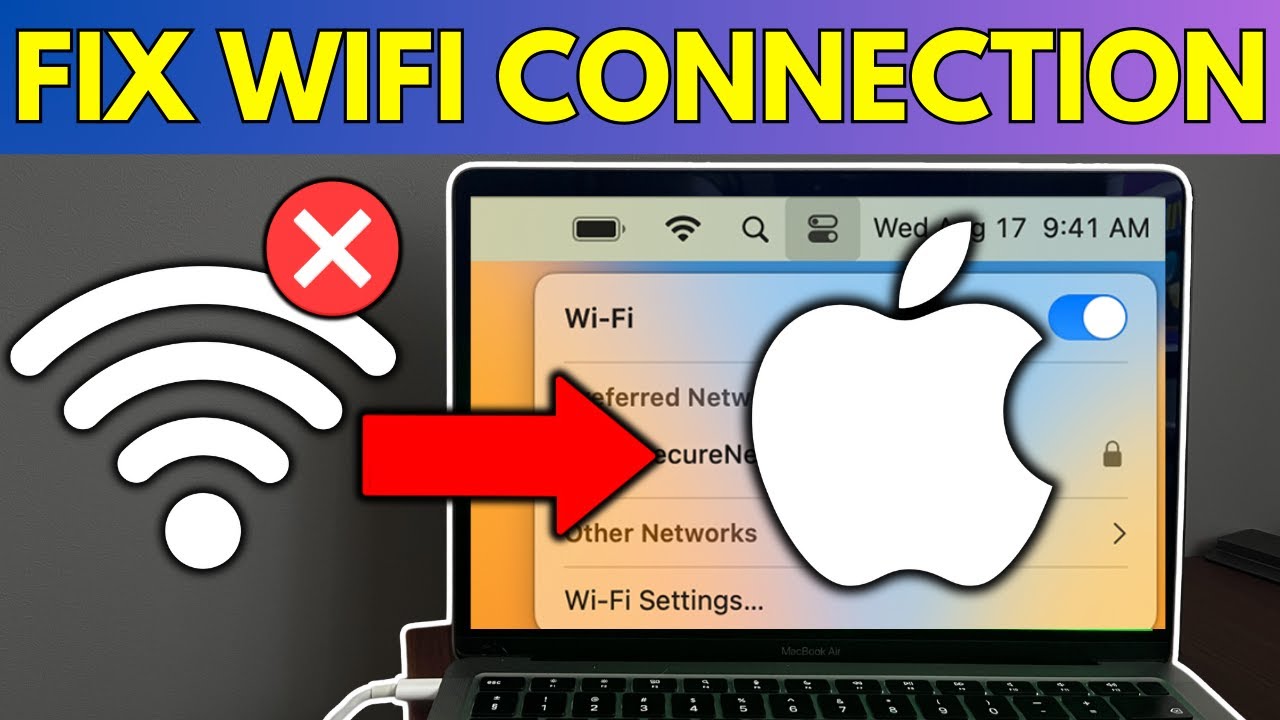 How To Fix MacBook Not Connecting To WiFi - YouTube