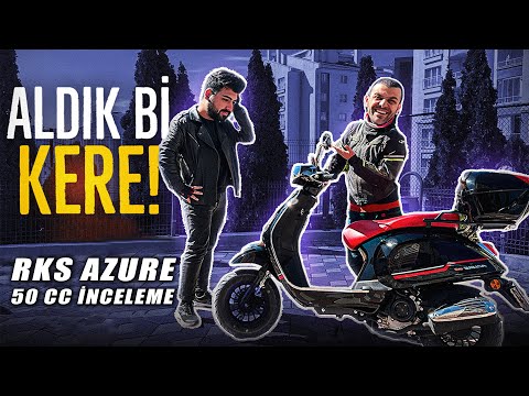 Araba Ehliyeti ile Kullanılan Motor | Rks Azure Pro 50 cc scooter motosiklet inceleme | Kolaçan