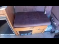 Requested Video. How bench seat slides out to make single bed. Requested Video. How bench seat slides out to make single bed.