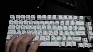 Glorious GMMK pro w/PC plate, Stock Durock T1, and Lubedish Durock V2 stabs | Beginner