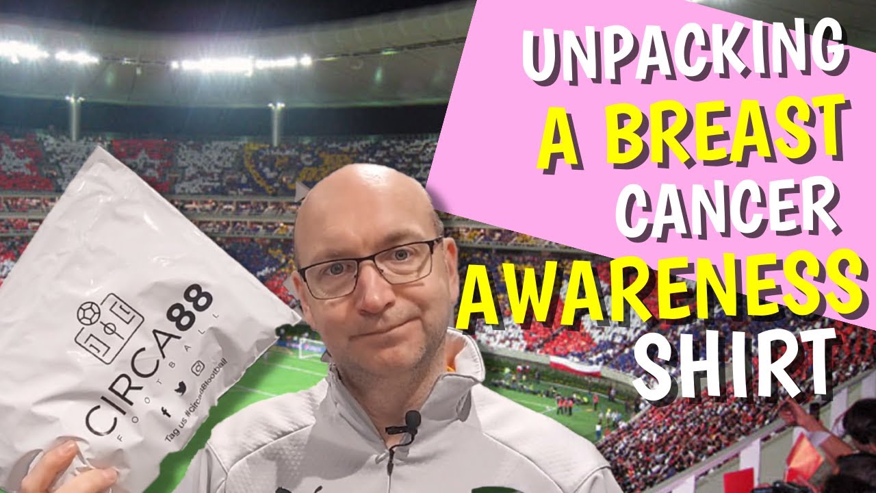 🎀 UNPACKING a Breast Cancer awareness football shirt 🎀