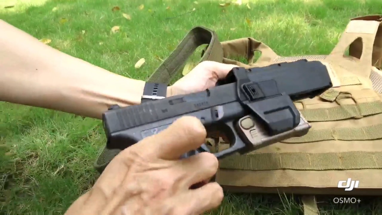 Glock Holster Review, Tactical Molle style, For Series 17/18C/19/22/34/