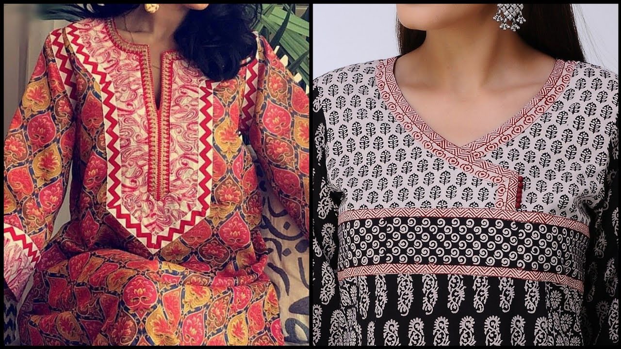 Unique & Stylish Very Creative 40 Neck Designs For Winter Souits