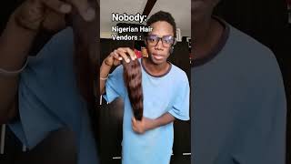 Nigeria Hair Vendors Be Like:..#jpgjohnson #nigerianhairvendors