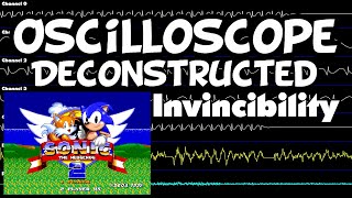 Sonic 2 Beta - Invincibility - Oscilloscope Deconstruction