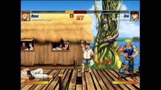 Ssf2Thdr Stevercakes Guile Vs Ex3Cration Ryu