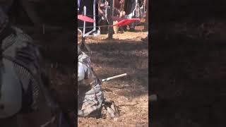 Knight Falls Off Their Horse At The Canterbury Renaissance Faire 2023