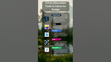 Free Canva Alternative tools for graphic design | Best Canva Alternatives | Let your creativity soar
