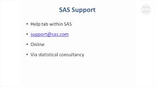 11.SAS Support