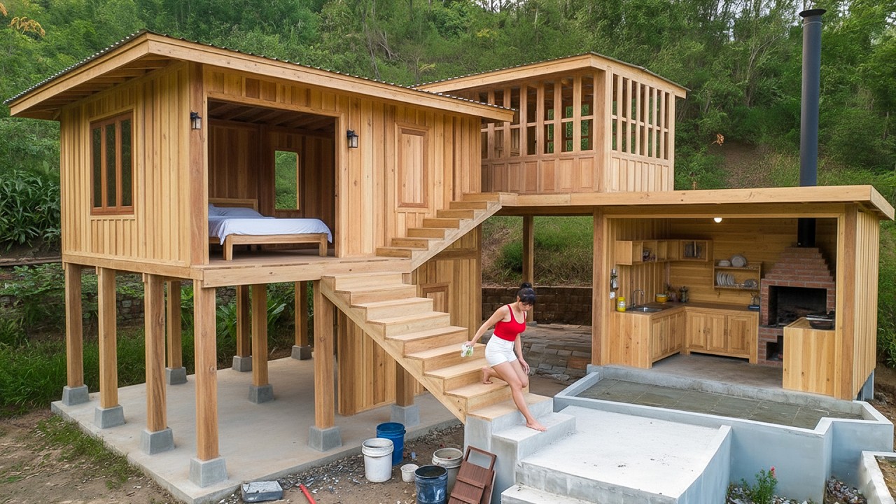 No One Believed This Girl Could Build Her Dream House Alone in 354 Days