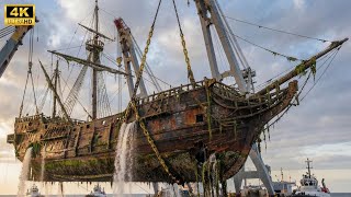 Salvaging & Restoring Christopher Columbus’s Forgotten Santa María After Centuries Beneath the Ocean