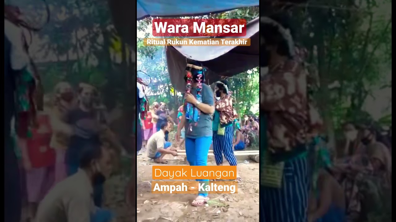 Ritual Kematian Suku Dayak Luangan | Lawangan Ampah - Kalimantan Tengah ...