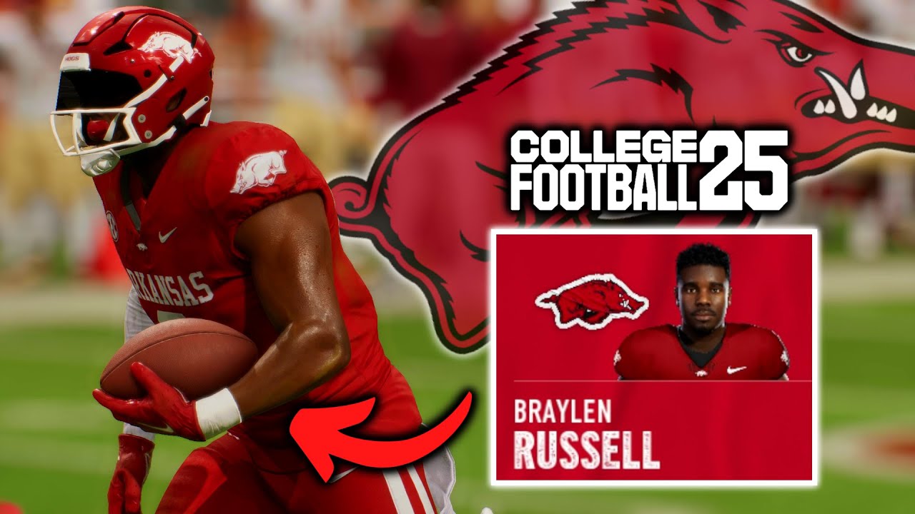A New Star?? | College Football 25 Arkansas Dynasty - YouTube