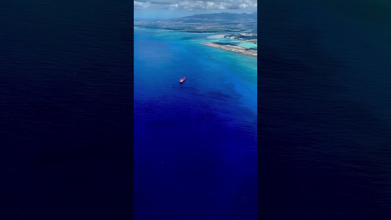 Take Off From Honolulu Airport | Aerial Footage Of Oahu, Hawaii #honolulu #oahu #hawaii #travelvlog