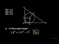 Geometry - Exam 2 Review Problem 12-11