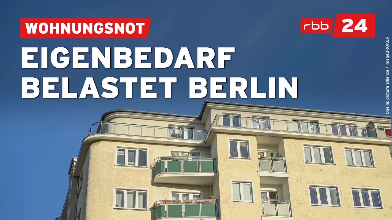 Wohnungsnot in Berlin: Zehntausend Eigenbedarfskündigungen pro Jahr