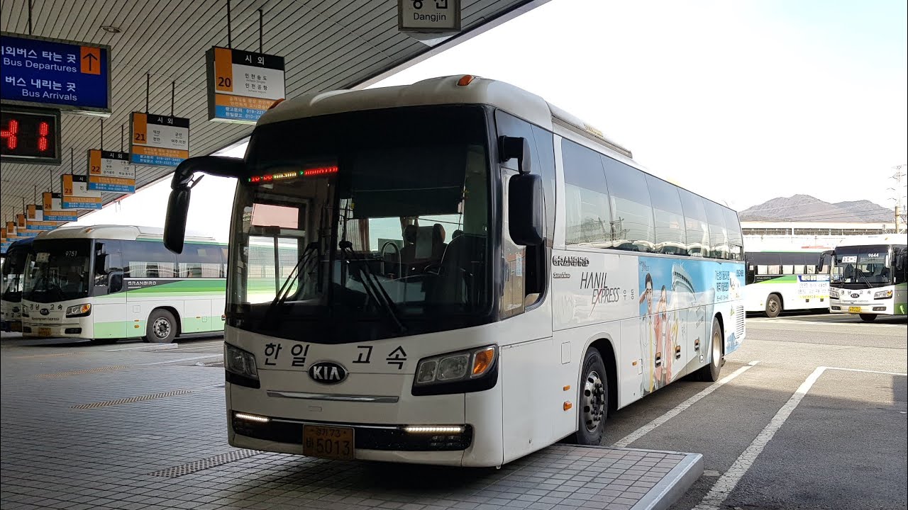 [고속버스] 부산종합터미널-당진터미널 주행영상([Express Bus] Busan Central Bus Terminal-Dangjin Bus Terminal)