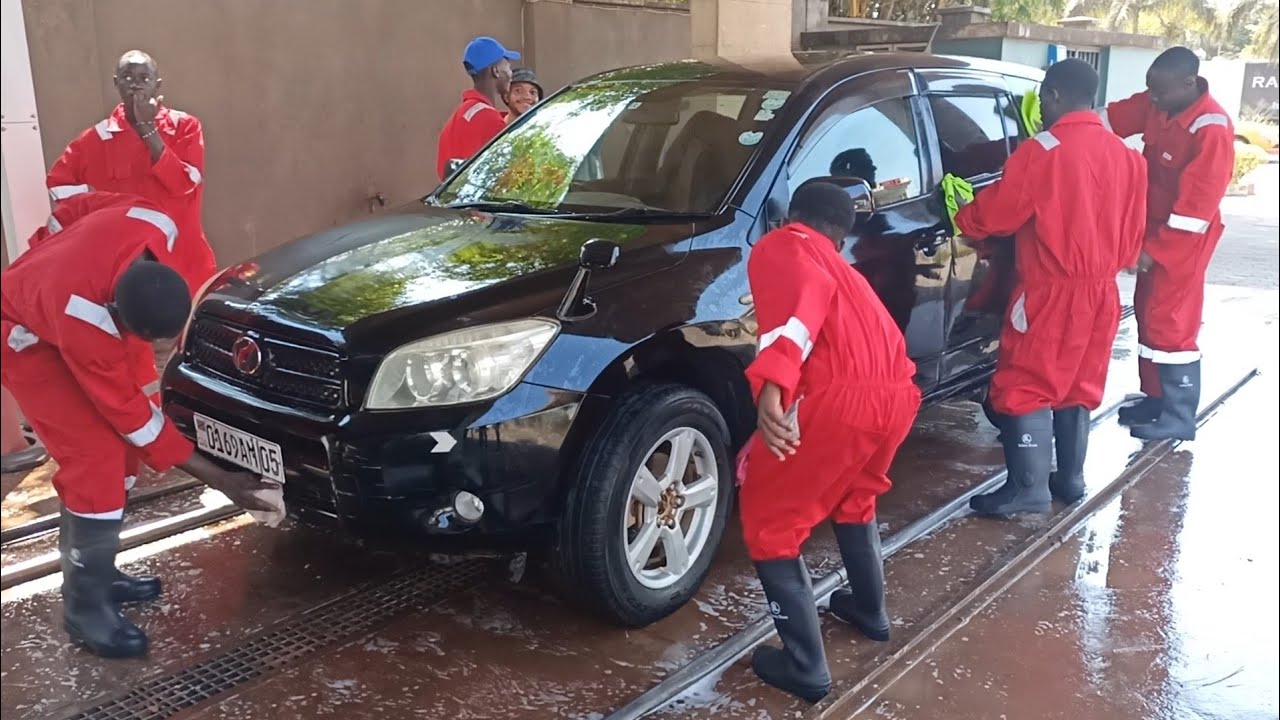 Best Carwash In Lubumbashi Q8 oil Station Karavia YouTube