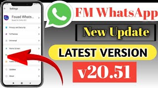 FM WhatsApp New Update 24 Jun | FM WhatsApp New Update Latest Version v20.51 Update कैसे करे | screenshot 5