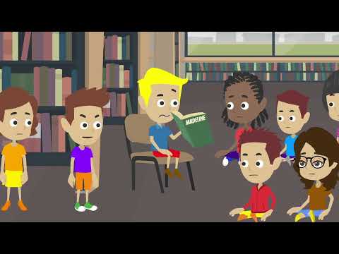 CLEAN: Mitchell bullies a kid in the library
