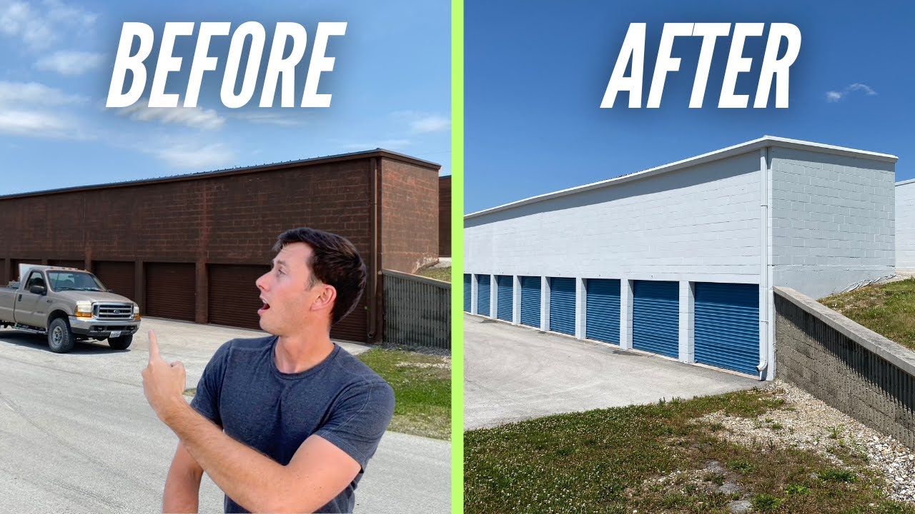 We Painted our Storage Facility!