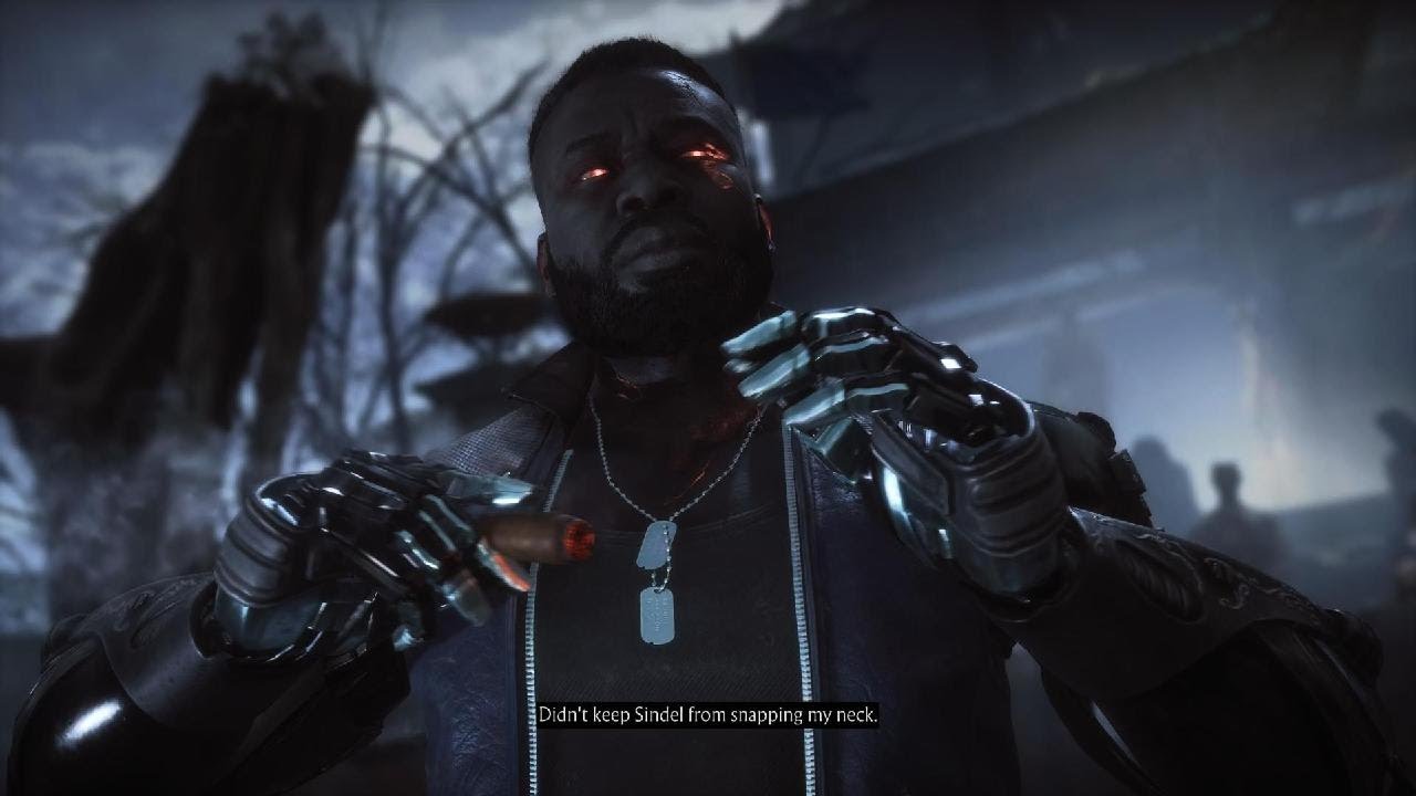 Raiden defends the dumbest part of mk9's story - YouTube