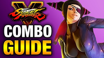 SFV -JURI COMBO GUIDE - Easy to Advanced [HD 60fps]