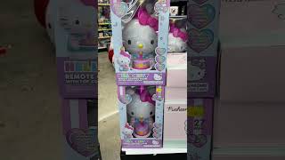Hello Kitty Remote Control Figure with Pop Confetti Function #shorts