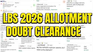 Download lagu LBS 2026 Paramedical Doubt Clearance | NOC (No Objection Certificate) | College Updation | Allotment