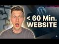 Website in unter 60 Min? 🤖 KI Webdesign Tutorial 2026