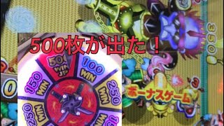 【メダルゲーム】ニンニン忍者伝説で1000枚越え⁉︎結構増えた回！ screenshot 3