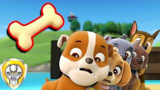 Look Away From The Bone! 🦴 (Compilation) | Rubble - Paw Patrol | Cartoons for Kids