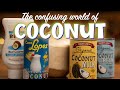 The Differences Between Coconut Milk Coconut Cream And Cream Of Coconut 