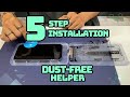 5 Step Dust-Free Helper Installation - Novices can easily install - Latest 2024