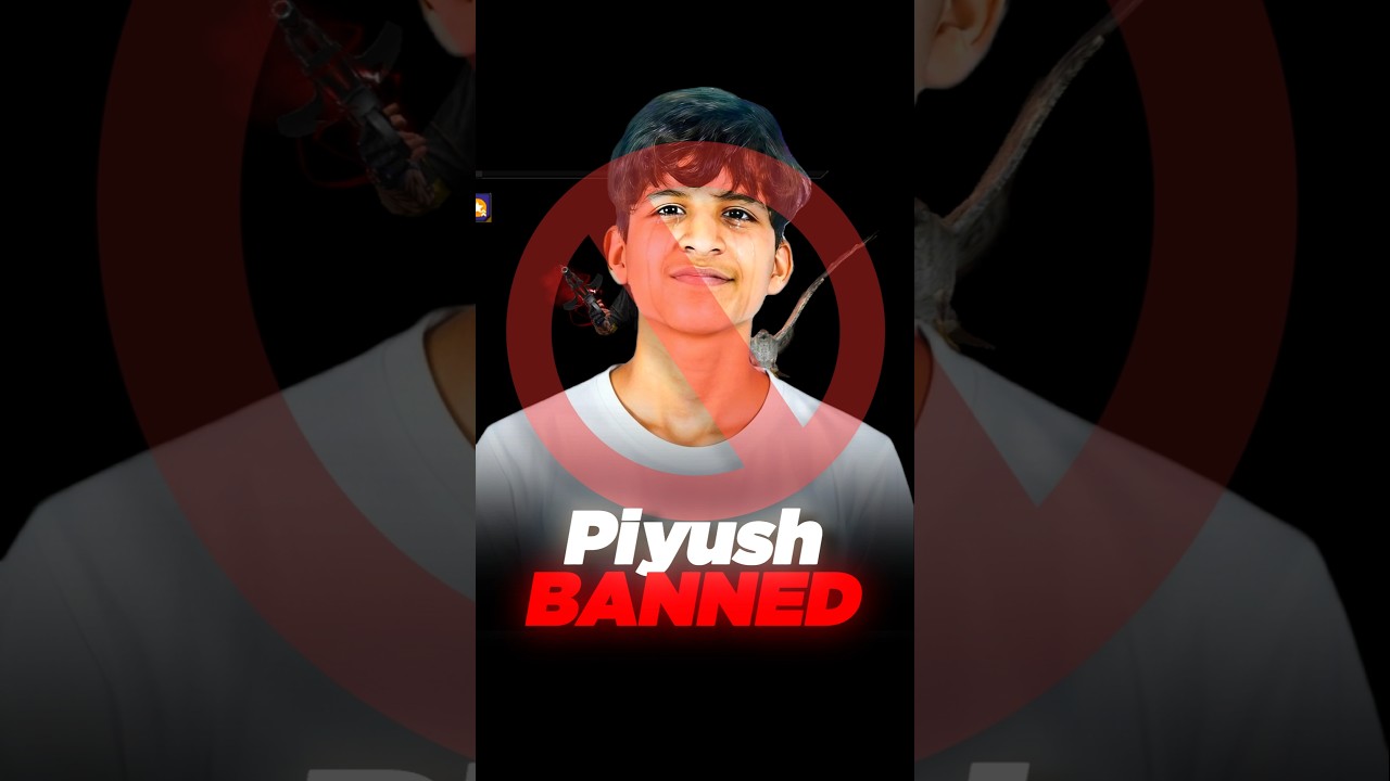 Piyush Joshi Gaming Hacker Id BANNED 🤬 #shorts #freefire