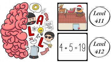 Brain Test All Star : Level 411 , 412 – How to Solve? (Walkthrough)