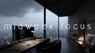 Celebrity Rainy Office · Deep Work Flow for Coding & System Design Wealth