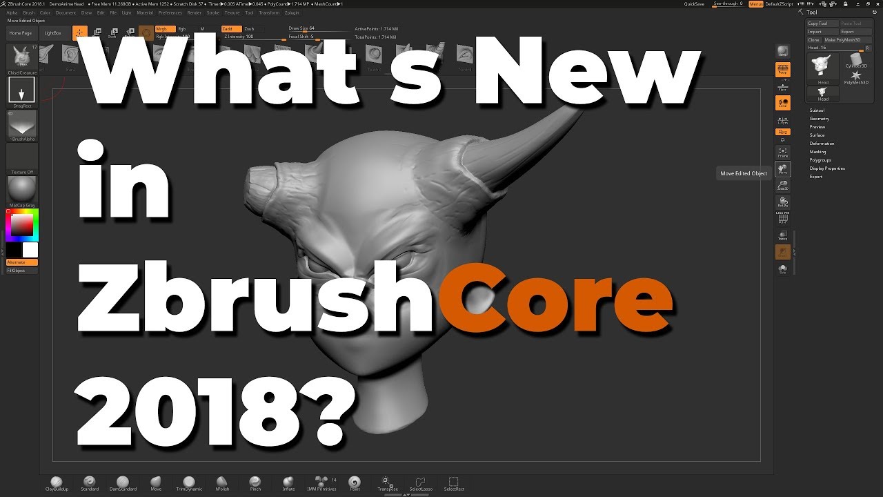 zbrush core 2018 export stl