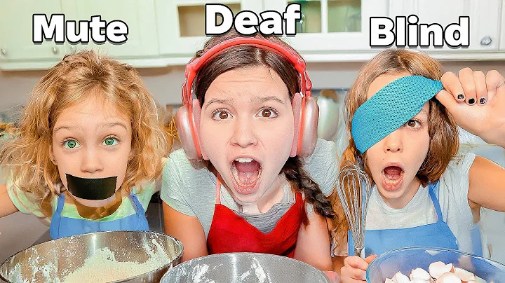 Blind, Deaf, Mute Baking Challenge *GONE WRONG*