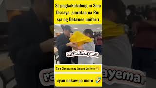Sara Discaya's uniform#detainee#uniform#yellow#discaya#case#shorts#youtubeshorts#trending#viral